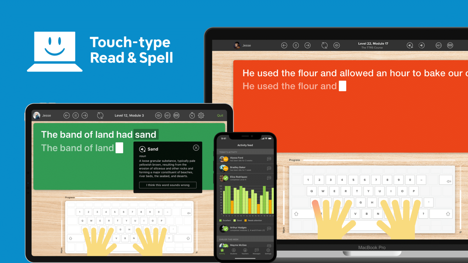 Touch-Type Read And Spell 1 Year Licence Dyslexic.com