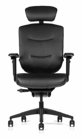 M-Form Black Edition Chair - Leather Headrest, Back and Seat